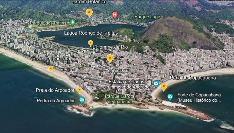 L'Homme De Rio Boutique Hotel Rio de Janeiro Dış mekan fotoğraf